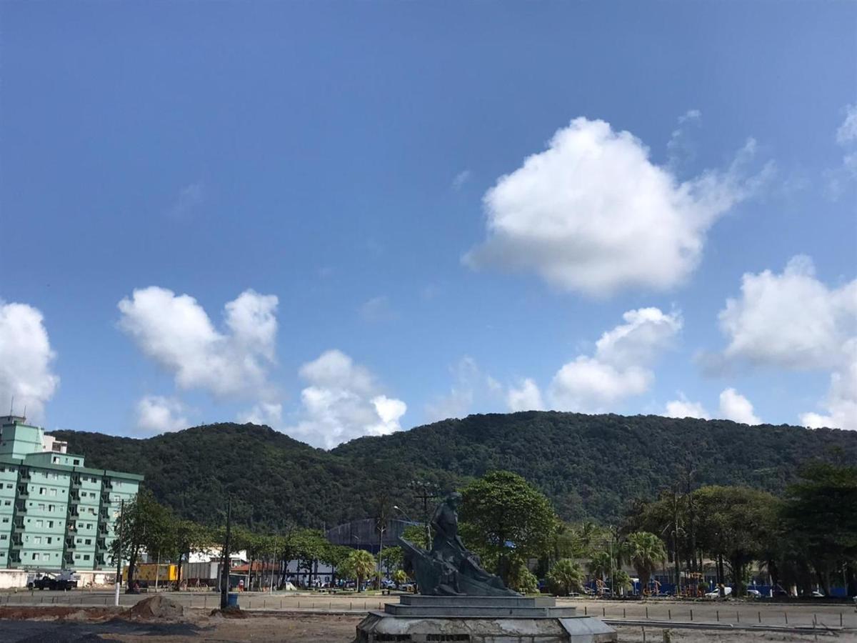 Apartamento No Centro De Mongagua Bagian luar foto