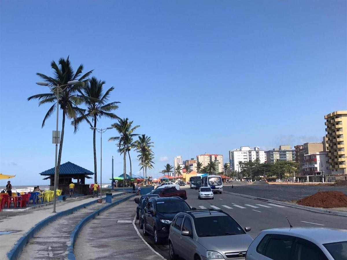 Apartamento No Centro De Mongagua Bagian luar foto