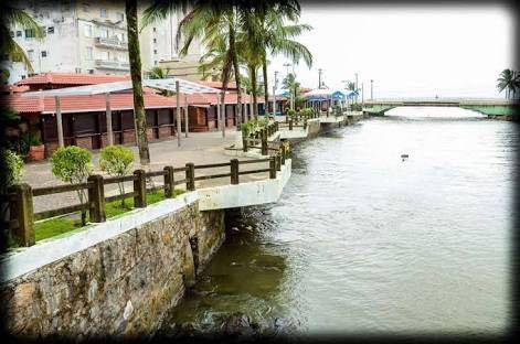 Apartamento No Centro De Mongagua Bagian luar foto